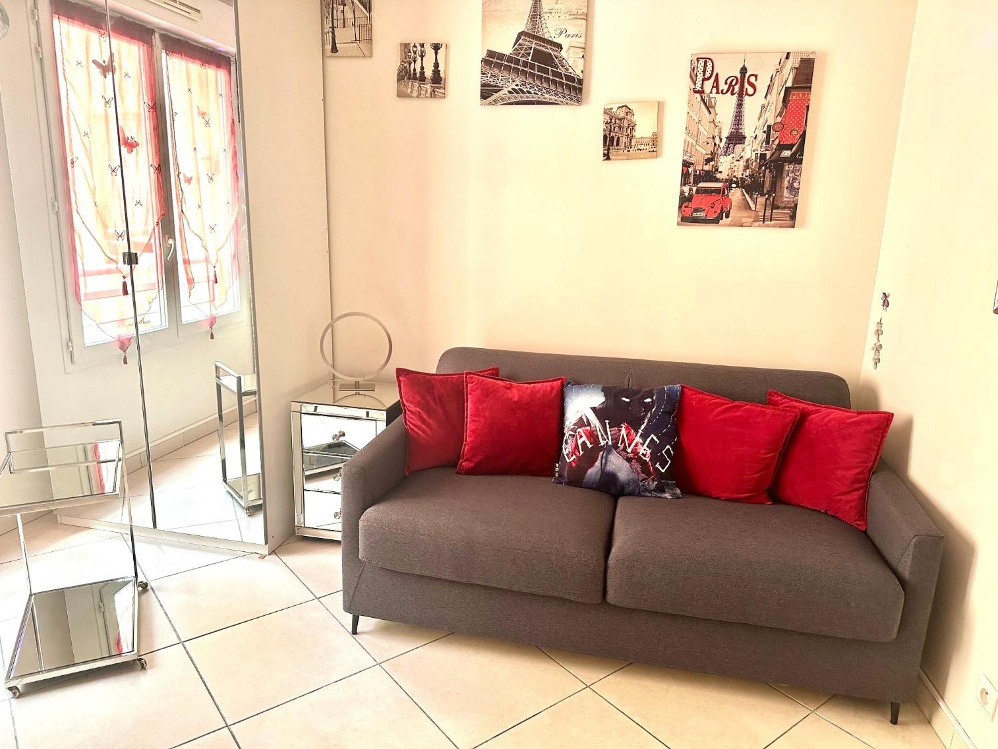 Studio Cannes Centre 5 Minutes De La Mer Экстерьер фото
